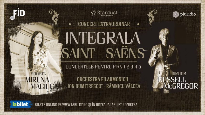 Concert extraordinar INTEGRALA SAINT-SAËNS Concert extraordinar INTEGRALA SAINT-SAËNS