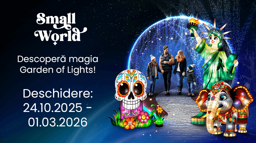 „Small World”, la Grădina Botanică din București „Small World”, la Grădina Botanică din București