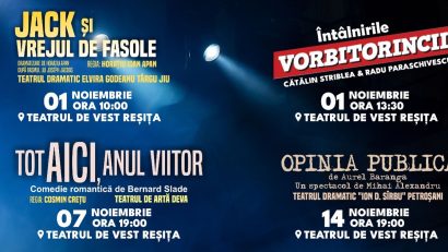 REȘIȚA: Spectacole pentru toate vârstele, la Teatrul de Vest
