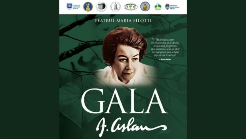 BRĂILA: Cea de-a doua ediție a Galei „Ana Aslan”, dedicată performanței în geriatrie și gerontologie BRĂILA: Cea de-a doua ediție a Galei „Ana Aslan”, dedicată performanței în geriatrie și gerontologie