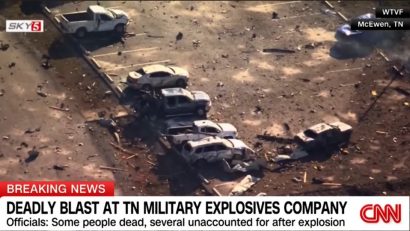 SUA: Numeroase victime după o explozie la o fabrică de armament din Tennessee | VIDEO