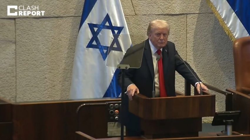 ISRAEL: Discursul lui Trump, întrerupt în Knesset | VIDEO ISRAEL: Discursul lui Trump, întrerupt în Knesset | VIDEO