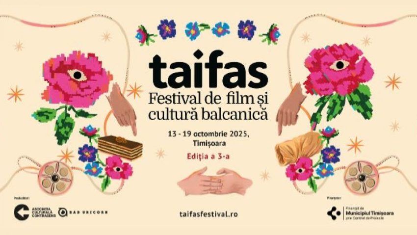 TIMIȘOARA: Festivalul de film și cultură balcanică TAIFAS, în perioada 13-19 octombrie TIMIȘOARA: Festivalul de film și cultură balcanică TAIFAS, în perioada 13-19 octombrie