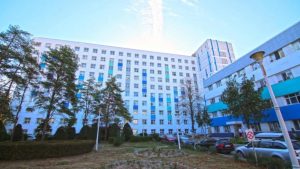 A început montarea structurii de rezistență pentru heliportul SMURD la SJU Galați