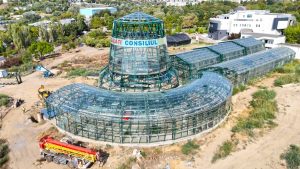 GALAȚI: Sera de plante exotice din Grădina Botanică, aproape finalizată