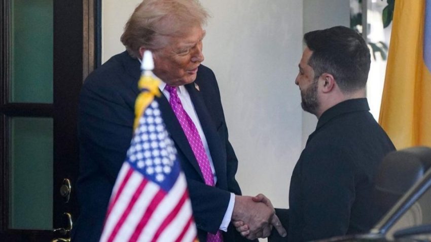 Trump, la întâlnirea cu Zelenski: Sperăm că vom putea pune capăt războiului fără să ne gândim la rachetele Tomahawk Trump, la întâlnirea cu Zelenski: Sperăm că vom putea pune capăt războiului fără să ne gândim la rachetele Tomahawk