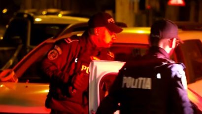 Explozie în Rahova: Imobilul devastat, păzit de aproape 100 de jandarmi