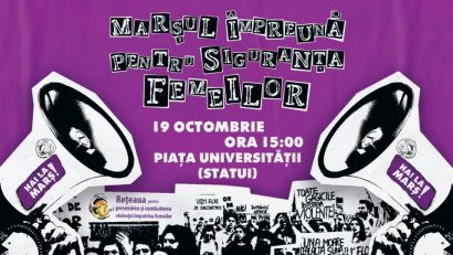 Proteste pentru siguranța femeilor, în București și alte orașe