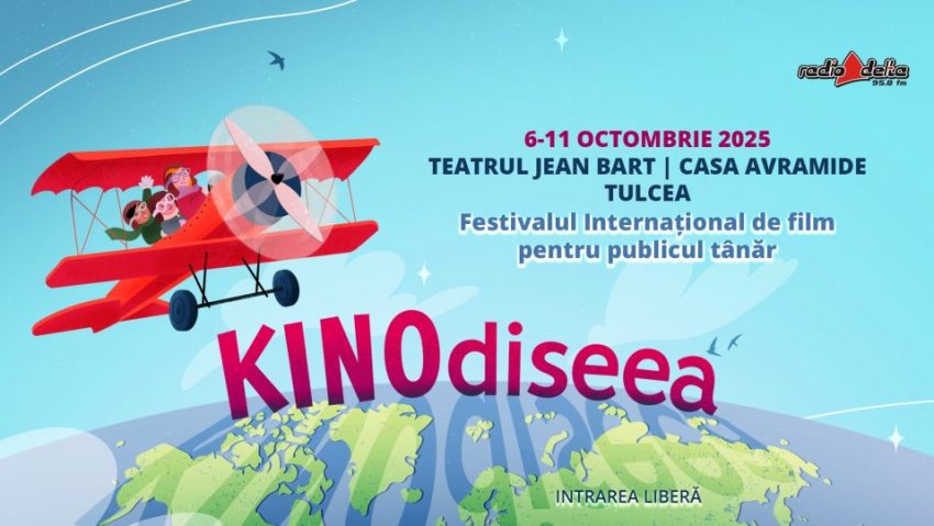 TULCEA: Festivalul Internațional de Film pentru Publicul Tânăr KINOdiseea, la Teatrul Jean Bart
