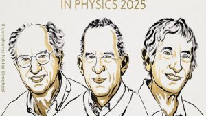 Premiul Nobel pentru Fizică 2025, câștigat de John Clarke, Michel H. Devoret şi John M. Martinis