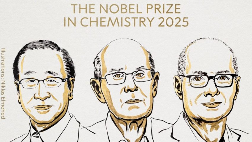 Nobel 2025: Premiul pentru Chimie răsplătește cercetări asupra structurilor metal-organice Nobel 2025: Premiul pentru Chimie răsplătește cercetări asupra structurilor metal-organice