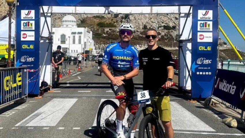 Molnár Ede-Károly, locul 10 la Campionatul European de mountain bike