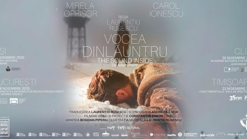 BUCUREȘTI: Mirela Oprișor și Carol Ionescu aduc pe scenă ”Vocea dinlăuntru” BUCUREȘTI: Mirela Oprișor și Carol Ionescu aduc pe scenă ”Vocea dinlăuntru”
