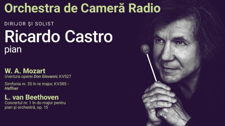 Muzicianul brazilian Ricardo Castro, invitat la Sala Radio
