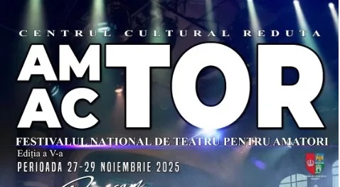 Festivalul Național de Teatru pentru Amatori „AM-ACTOR”, la Brașov
