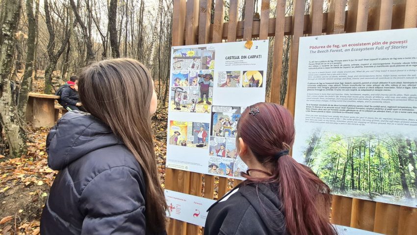 Potecă tematică la Cetatea Colț din Țara Hațegului