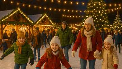 Magia iernii coboară la Băneasa Christmas World