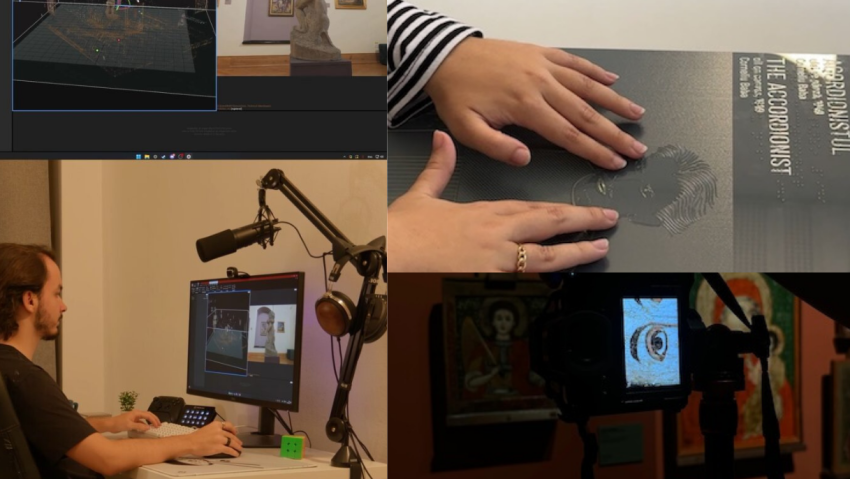 TIMIȘOARA: La MNArT arta devine accesibilă şi nevăzătorilor