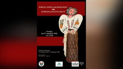 SLATINA: Expoziția „Portul popular românesc. Măreție și rafinament”, de Ziua Națională