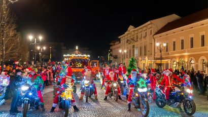 Deschiderea sărbătorilor de iarnă la Sfântu Gheorghe, pe 30 noiembrie