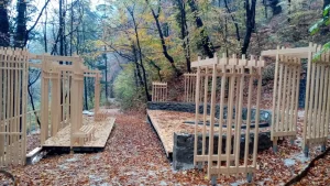 Promenada Conteselor din Băile Herculane, reamenajată