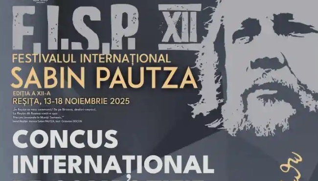 Festivalul Internațional Sabin Pautza 2025, la Reșița