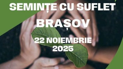 „Seminţe cu suflet”, la Biblioteca Județeană Brașov