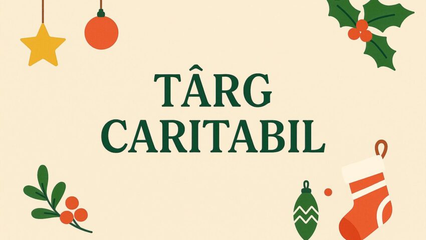 Târg caritabil de Crăciun la Craiova, pentru Eduard