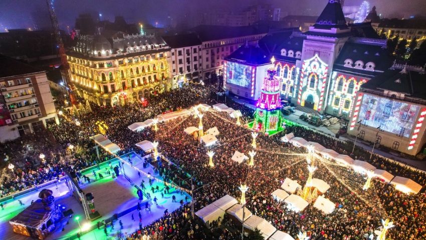 Craiova câștigă titlul de ”European Best Christmas Market 2026”