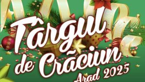 Târgul de Crăciun din Arad 2025: deschidere oficială pe 22 noiembrie