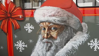 Tramvaiul lui Moş Crăciun revine în Arad