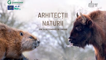 Documentarul „Arhitecţii naturii” va fi difuzat la televiziunea publică