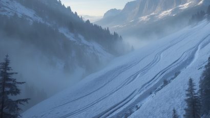 Risc ridicat de avalanșe în Bucegi, Făgăraș și Parâng–Șureanu