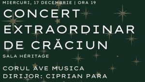 CLUJ: Concert Extraordinar de Crăciun – Corul Ave Musica
