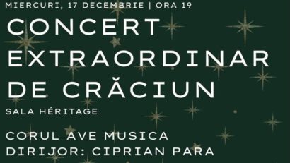 CLUJ: Concert Extraordinar de Crăciun – Corul Ave Musica