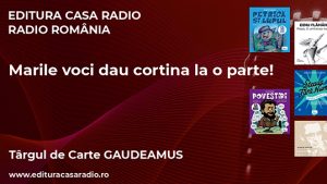Editura Casa Radio lansează noile titluri de proză, poezie şi teatru la Târgul de Carte Gaudeamus Radio România