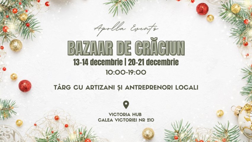 Nou târg de Crăciun, în centrul Capitalei