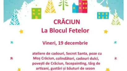 REȘIȚA: Crăciun la Blocul Fetelor
