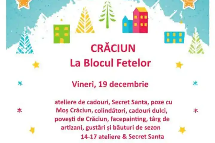 REȘIȚA: Crăciun la Blocul Fetelor