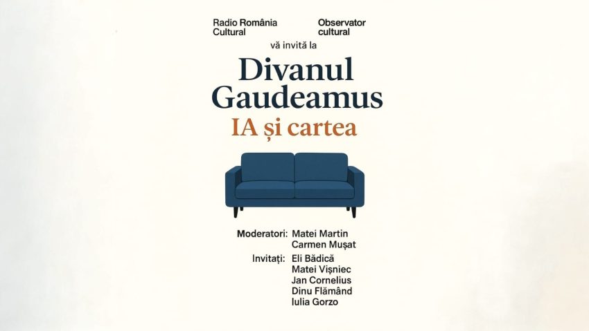 Divanul Gaudeamus, un spațiu de dialog la Târgul de Carte Gaudeamus Radio România