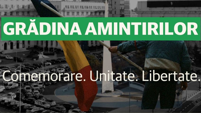 BUCUREȘTI: Piața Revoluției devine „Grădina Amintirilor”