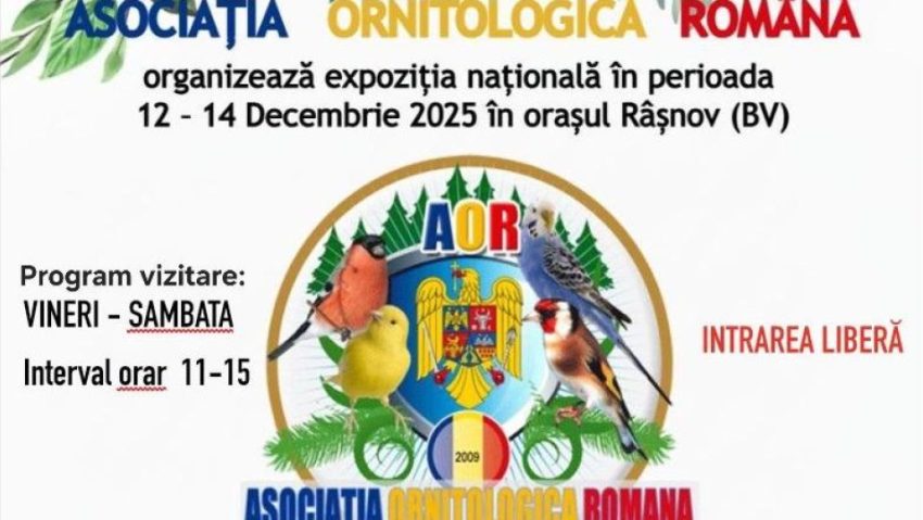 BRAȘOV: Expoziție de păsări exotice, la Râșnov