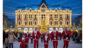 Evenimentul caritabil „Crosul lui Moș Crăciun”, organizat la Satu Mare