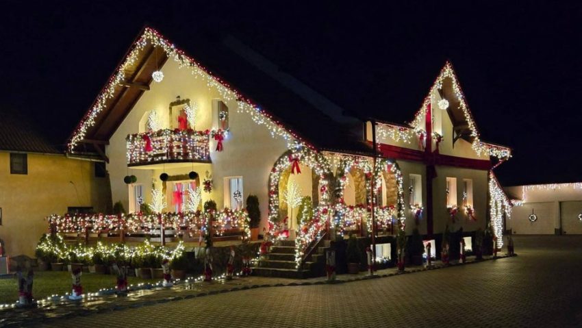 COVASNA: Primăria Întorsura Buzăului a lansat concursul „Cea mai frumoasă casă împodobită de Crăciun”