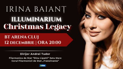 CLUJ: Magia Crăciunului prinde viață cu Irina Baianț