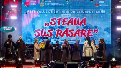 Neamț: Parada alaiurilor, nelipsită de la Festivalului de datini și obiceiuri de iarnă ‘Steaua sus răsare’