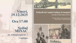 130 de ani de la inaugurarea Podului peste Dunăre de la Cernavodă, celebrați printr-o expoziție și lansare de carte
