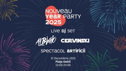 ORADEA: Revelion cu DJ și artificii, în Piața Unirii