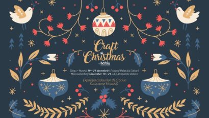 Produse inedite de Crăciun la Târgul de la Palatul Culturii din Târgu Mureș