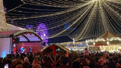 Târgul de Crăciun din Sibiu, record de vizitatori